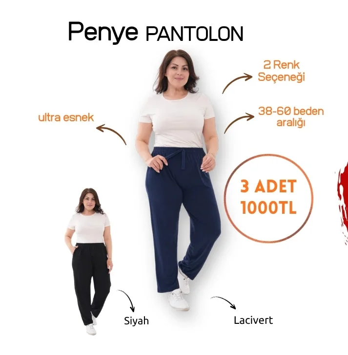Ultra Esnek Penye Pantolon – Gün Boyu Maksimum Rahatlık